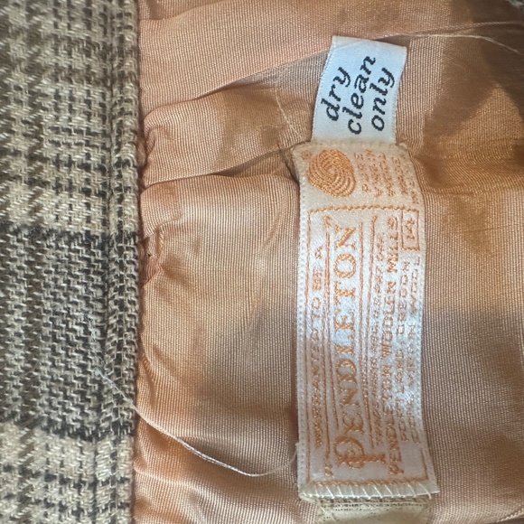 Pendleton Vintage 💯 Virgin Wool Plaid Skirt - Picture 4 of 5